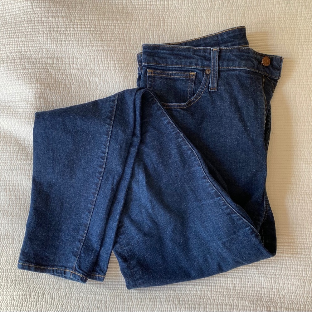 Curvy Midrise Skinny Madewell Jeans
